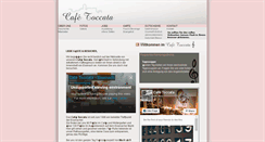 Desktop Screenshot of cafe-toccata.de